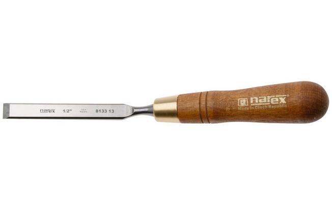 Afbeelding voor Narex Wood Line Plus Cranked Neck Paring Chisel 813313, steekbeitel met gebogen hals, 13 mm