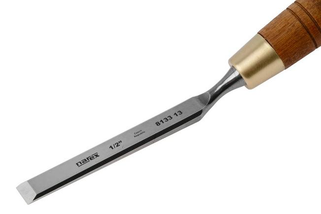 Afbeelding voor Narex Wood Line Plus Cranked Neck Paring Chisel 813313, steekbeitel met gebogen hals, 13 mm