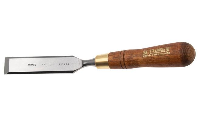 Afbeelding voor Narex Wood Line Plus Cranked Neck Paring Chisel 813325, steekbeitel met gebogen hals, 25 mm