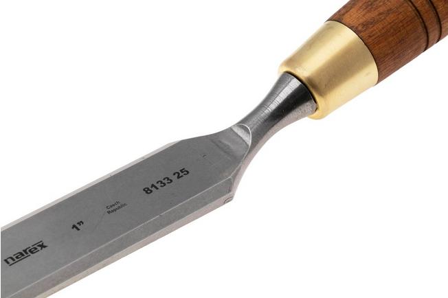 Afbeelding voor Narex Wood Line Plus Cranked Neck Paring Chisel 813325, steekbeitel met gebogen hals, 25 mm