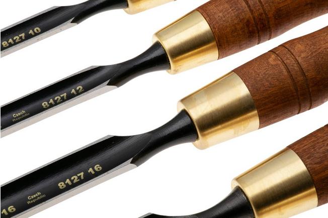 Afbeelding voor Narex Wood Line Plus Firmer Gouge Set 853300, gutsenset, 6-delig (8-10-12-16-20-26 mm)