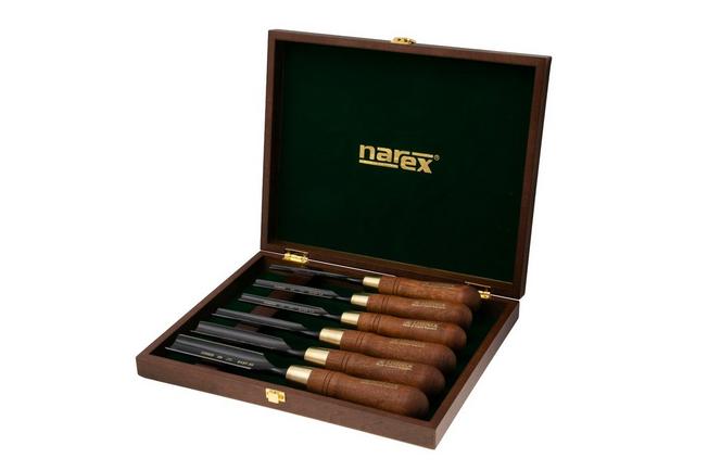 Afbeelding voor Narex Wood Line Plus Firmer Gouge Set 853300, gutsenset, 6-delig (8-10-12-16-20-26 mm)