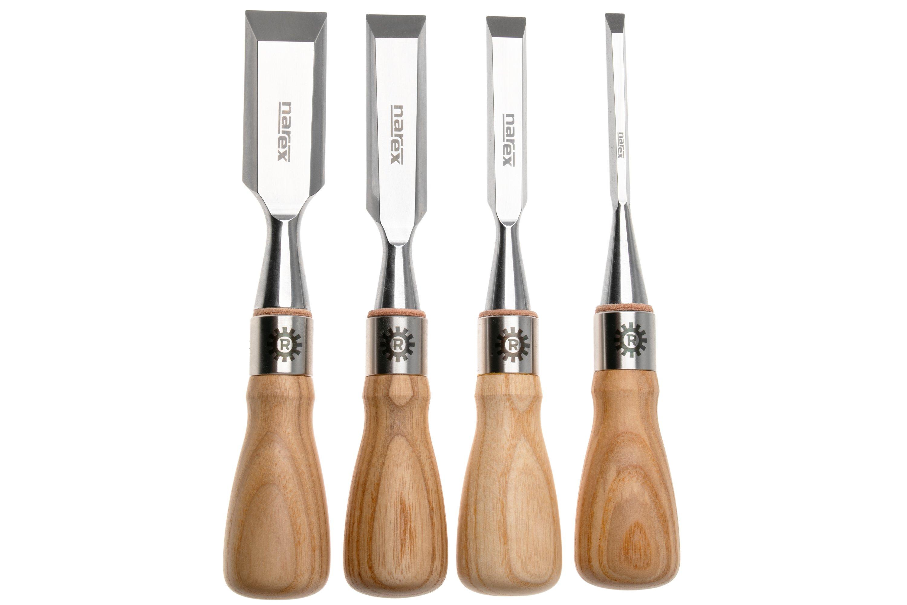 Narex Richter Premium Bevel Edge Butt Chisel Set 853800, beitelset 6-13 ...