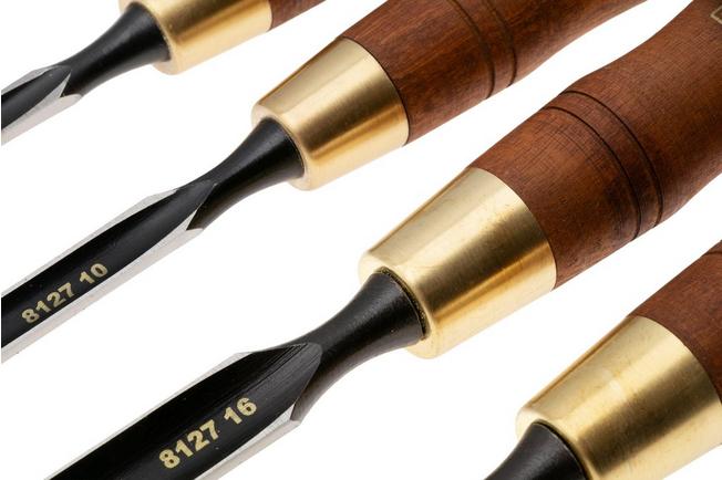 Afbeelding voor Narex Wood Line Plus Premium Gouge Set 863700, gutsenset, 4-delig (8-10-16-26 mm)