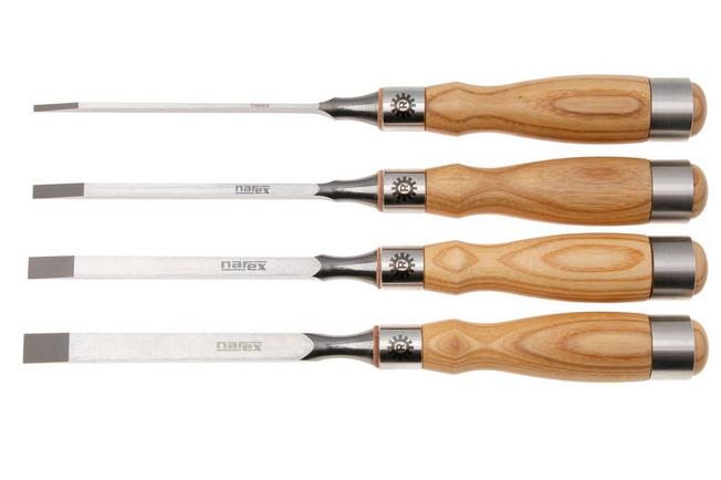 Afbeelding voor Narex Richter Premium Mortise Chisel Set 863900, schietbeitelset, 4-delig (3-6-9-12 mm)