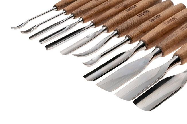 Afbeelding voor Narex Profi Carving Chisel Set 868100, gutsenset, 12-delig