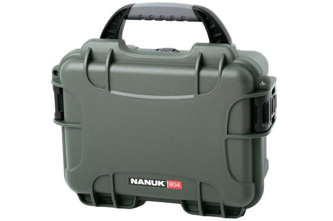 Afbeelding voor Nanuk 904 koffer met plukschuim, olijfgroen