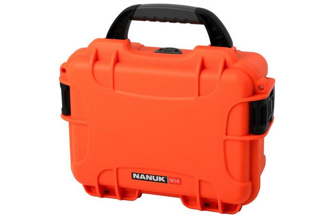 Afbeelding voor Nanuk 904 koffer met plukschuim, oranje
