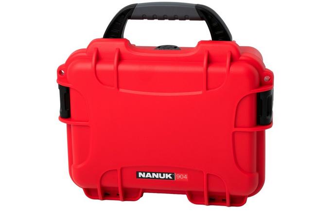 Afbeelding voor Nanuk 904 koffer met plukschuim, rood