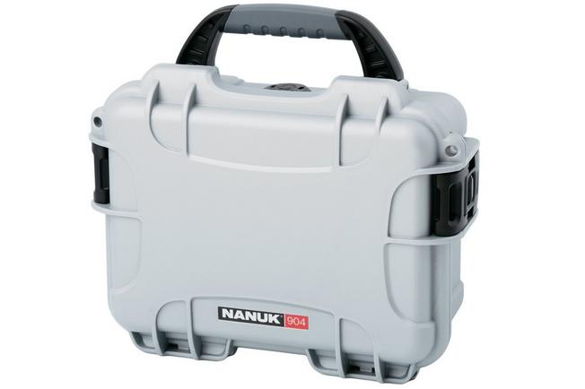 Afbeelding voor Nanuk 904 koffer met plukschuim, zilver