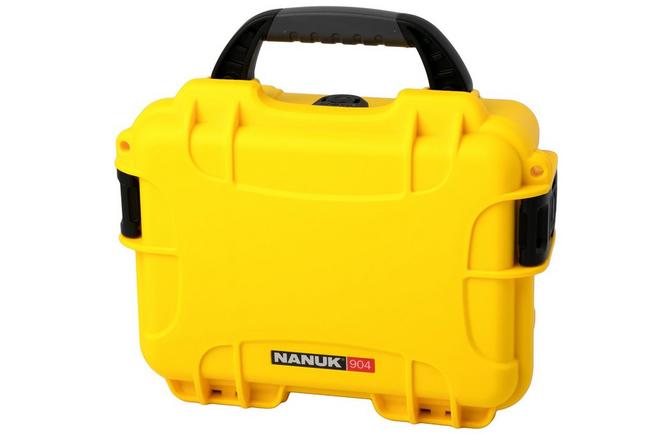 Afbeelding voor Nanuk 904 koffer met plukschuim, geel