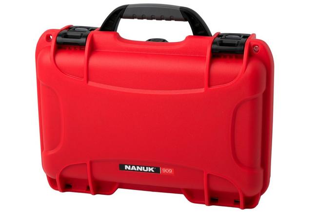 Afbeelding voor Nanuk 909 koffer met schuim voor 8 messen, rood