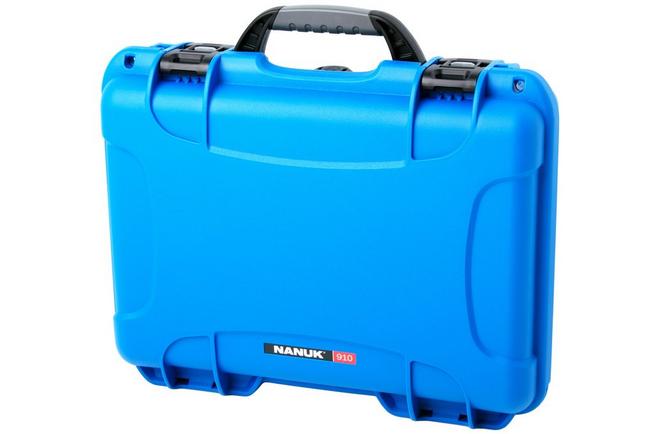 Afbeelding voor Nanuk 910 koffer met schuim voor 10 horloges, blauw