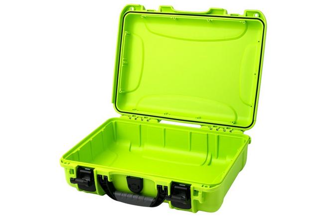 Afbeelding voor Nanuk 910 koffer met schuim voor 10 horloges, limegroen