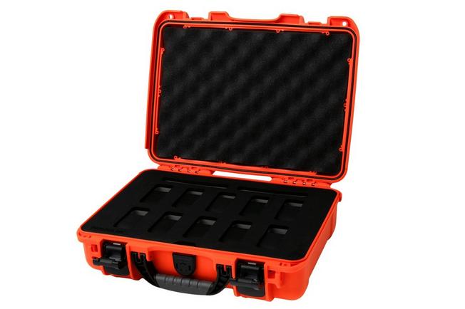 Afbeelding voor Nanuk 910 koffer met schuim voor 10 horloges, oranje