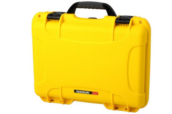 Afbeelding voor Nanuk 910 koffer met schuim voor 10 horloges, geel