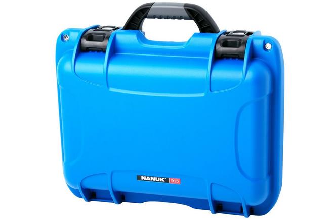 Afbeelding voor Nanuk 915 koffer met schuim voor 28 messen, blauw