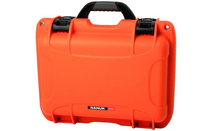 Afbeelding voor Nanuk 915 koffer met schuim voor 28 messen, oranje