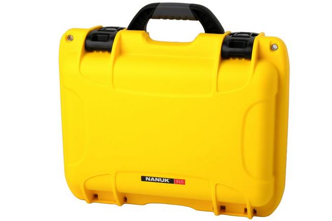 Afbeelding voor Nanuk 915 koffer met schuim voor 28 messen, geel