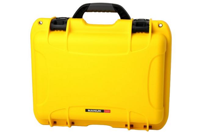 Afbeelding voor Nanuk 920 koffer met plukschuim, geel
