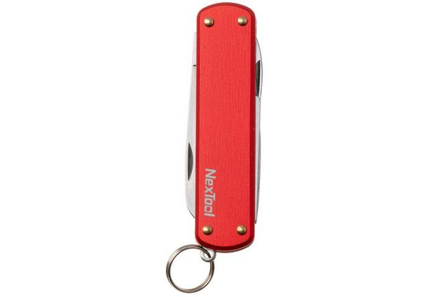 Afbeelding voor NexTool Mini Pocket Knife NE0142 Red Aluminum, multifunctioneel sleutelhanger zakmes 