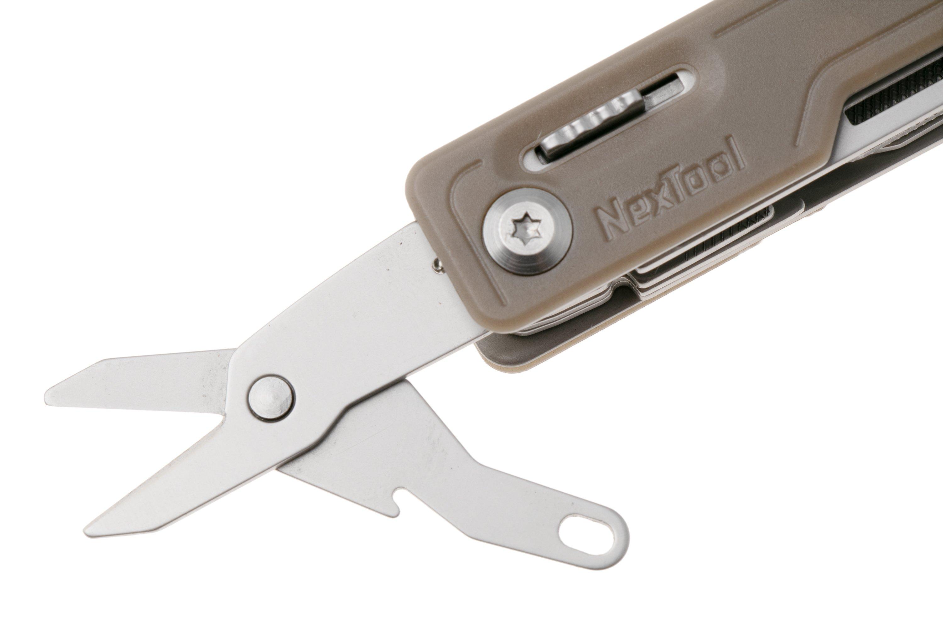 NexTool Multi Functional Knife NE20100 Khaki ABS, multifunctioneel