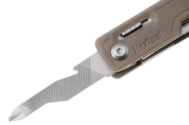 Afbeelding voor NexTool Multi Functional Knife NE20100 Khaki ABS, multifunctioneel zakmes