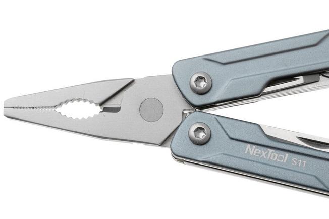 Afbeelding voor NexTool Mini Sailor S11 NE20156B Gray Blue Aluminum, sleutelhanger multitool