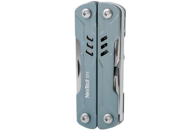 Afbeelding voor NexTool Mini Sailor S11 NE20156B Gray Blue Aluminum, sleutelhanger multitool