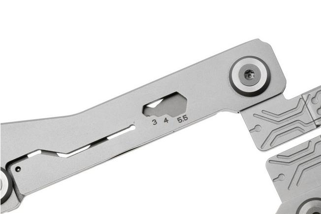 Afbeelding voor NexTool Silver Blade EDC Tool NE20182A Gray Stainless Steel, platte multitool