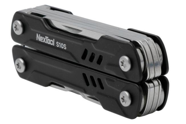 Afbeelding voor NexTool Mini Sailor Scissors Version NE20237A Black Aluminum, sleutelhanger multitool