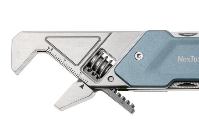 Afbeelding voor NexTool Light Wrench W1 NE20238 Gray Blue Aluminum, multifunctionele moersleutel