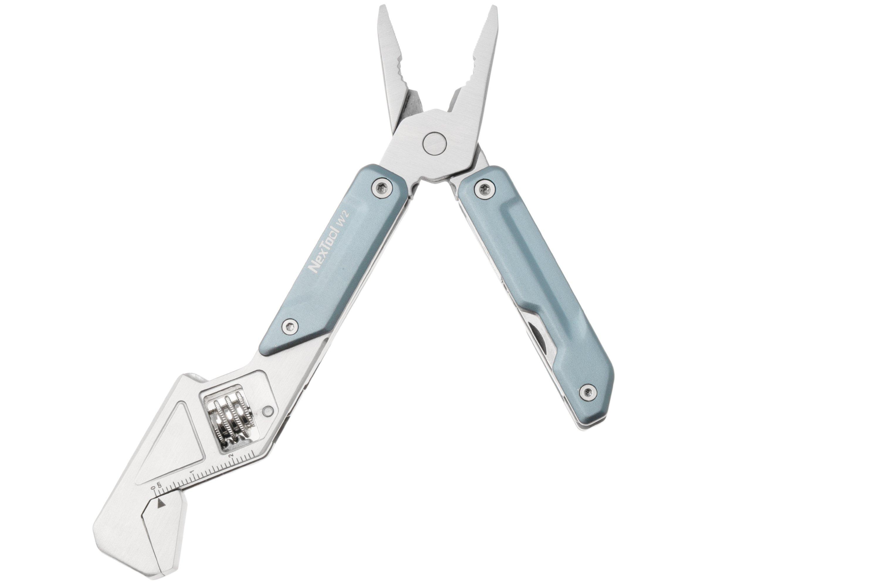 NexTool Light Wrench W2 NE20293A Gray Blue Aluminum, multi-tool with ...