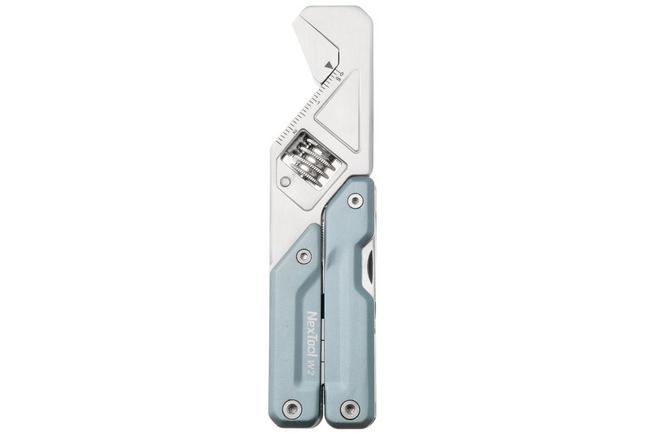 Afbeelding voor NexTool Light Wrench W2 NE20293A Gray Blue Aluminum, multitool met moersleutel