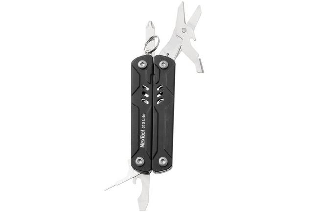 Afbeelding voor NexTool Mini Sailor Pliers Lite NE20314B Black Aluminum, sleutelhanger multitool