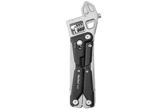 Afbeelding voor NexTool Adjustable Wrench W4 NE20362A Black Aluminum, multitool met moersleutel