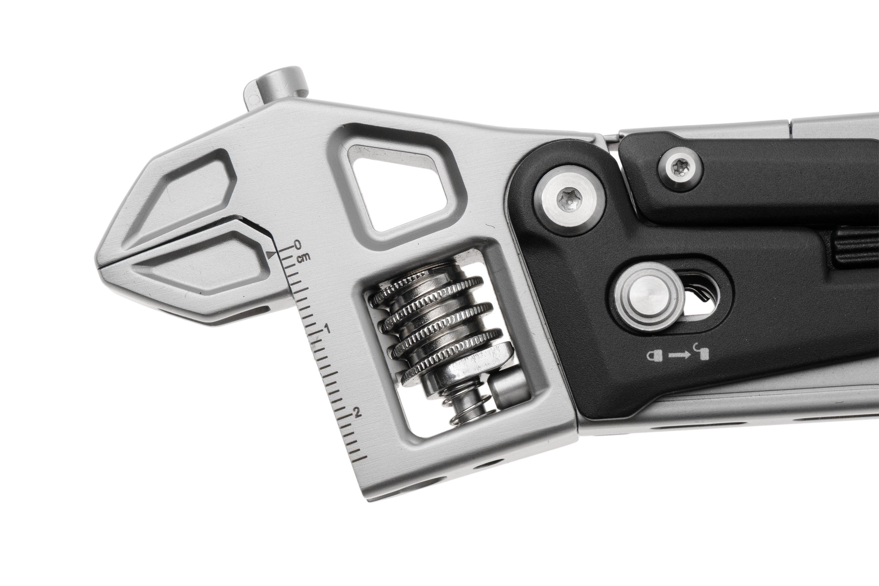 NexTool Adjustable Wrench W4 NE20362A Black Aluminum, multiherramienta ...