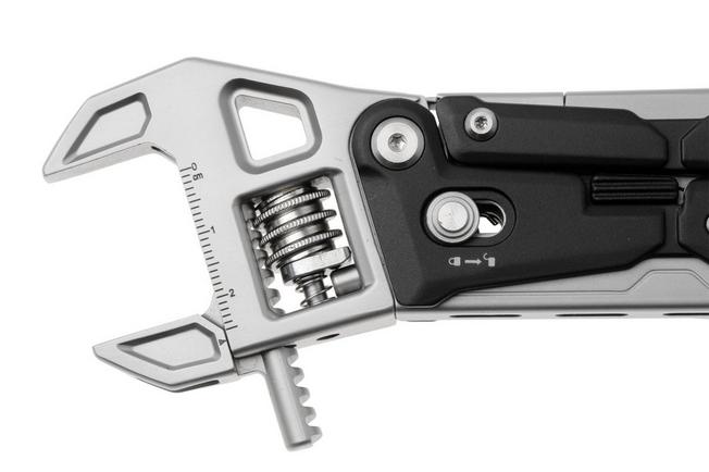 Afbeelding voor NexTool Adjustable Wrench W4 NE20362A Black Aluminum, multitool met moersleutel