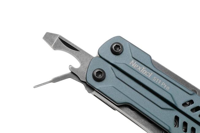 Afbeelding voor NexTool Mini Sailor S11 Pro NE20382A Gray Blue Aluminum, sleutelhanger multitool