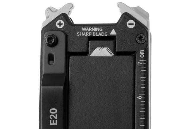 Afbeelding voor NexTool Explorer E20 NE20398 Black Aluminum, multifunctioneel utility-mes