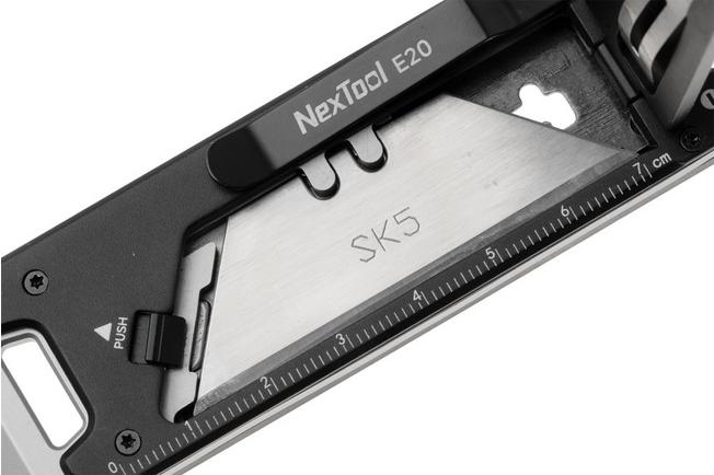 Afbeelding voor NexTool Explorer E20 NE20398 Black Aluminum, multifunctioneel utility-mes