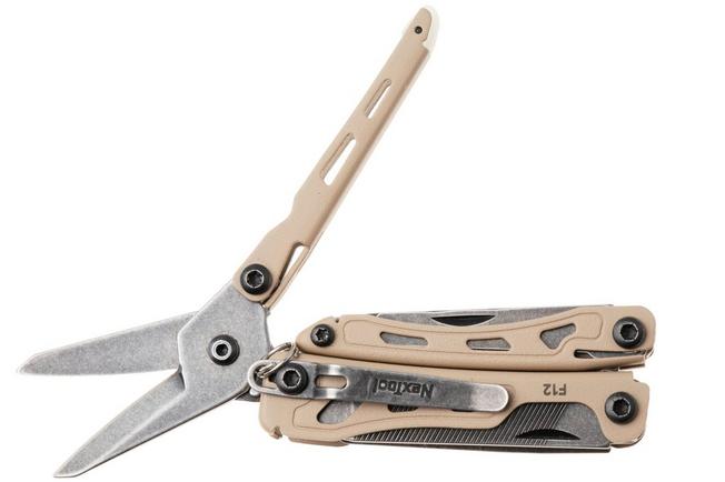Afbeelding voor NexTool Mini Flagship F12 NE20410F Khaki Stainless Steel, multitool