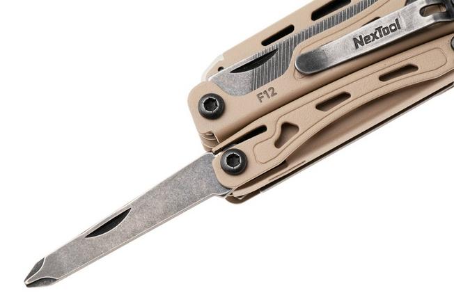 Afbeelding voor NexTool Mini Flagship F12 NE20410F Khaki Stainless Steel, multitool