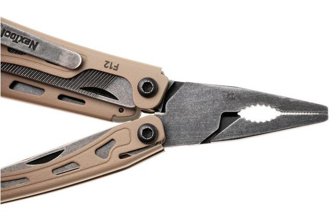 Afbeelding voor NexTool Mini Flagship F12 NE20410F Khaki Stainless Steel, multitool