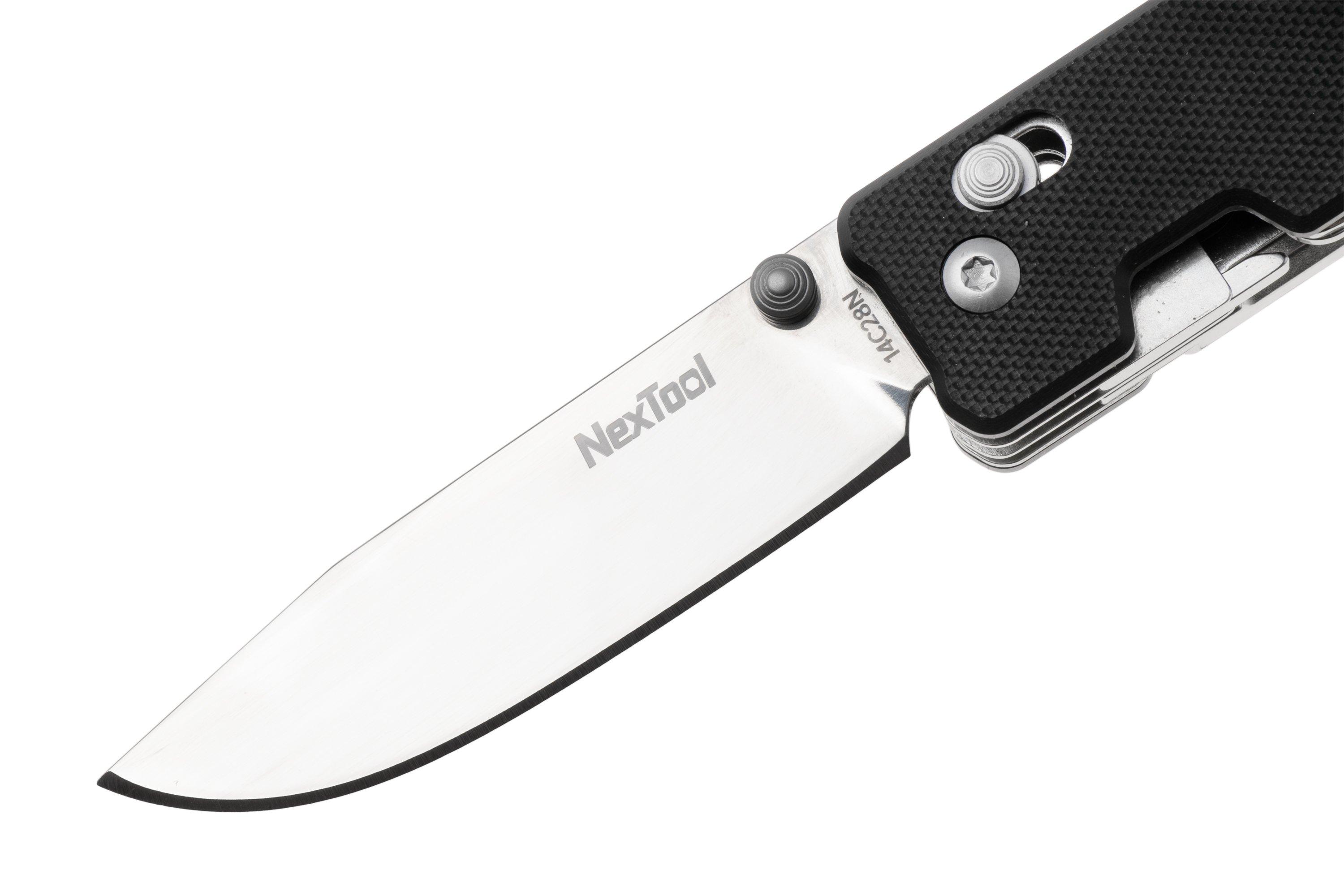 NexTool Knight K30 NE20413 Black G10, multifunctional pocket knife ...