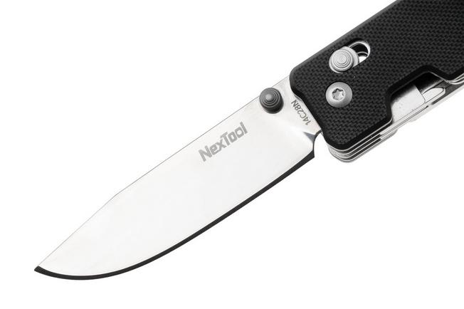 Afbeelding voor NexTool Knight K30 NE20413 Black G10, multifunctioneel zakmes