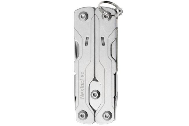 Afbeelding voor NexTool Micro Sailor Scissors S0 NE20417 Silver Stainless Steel, sleutelhanger multitool