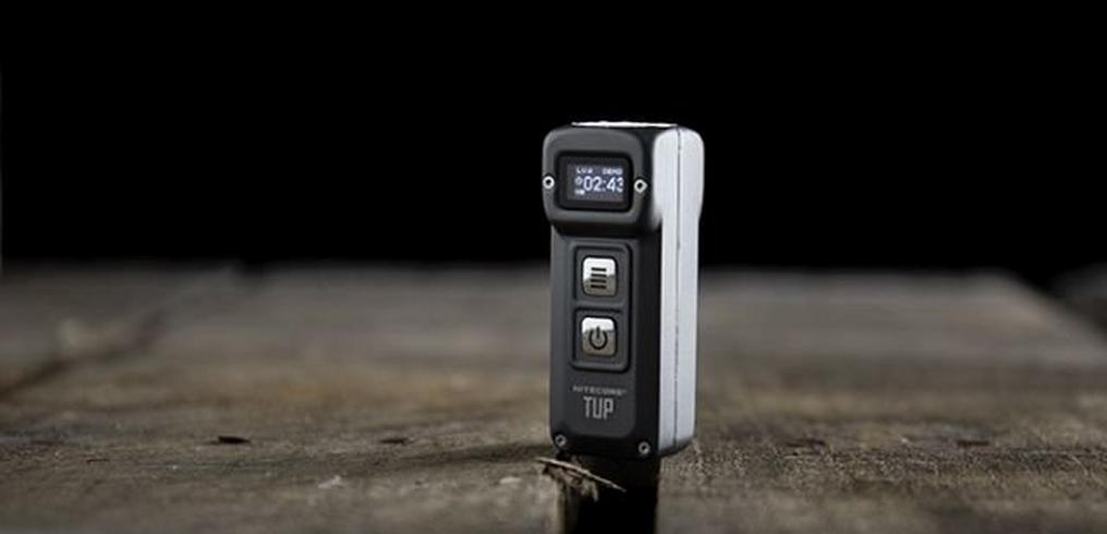 Nouveauté : NiteCore TUP lampe de poche porte-clés rechargeable