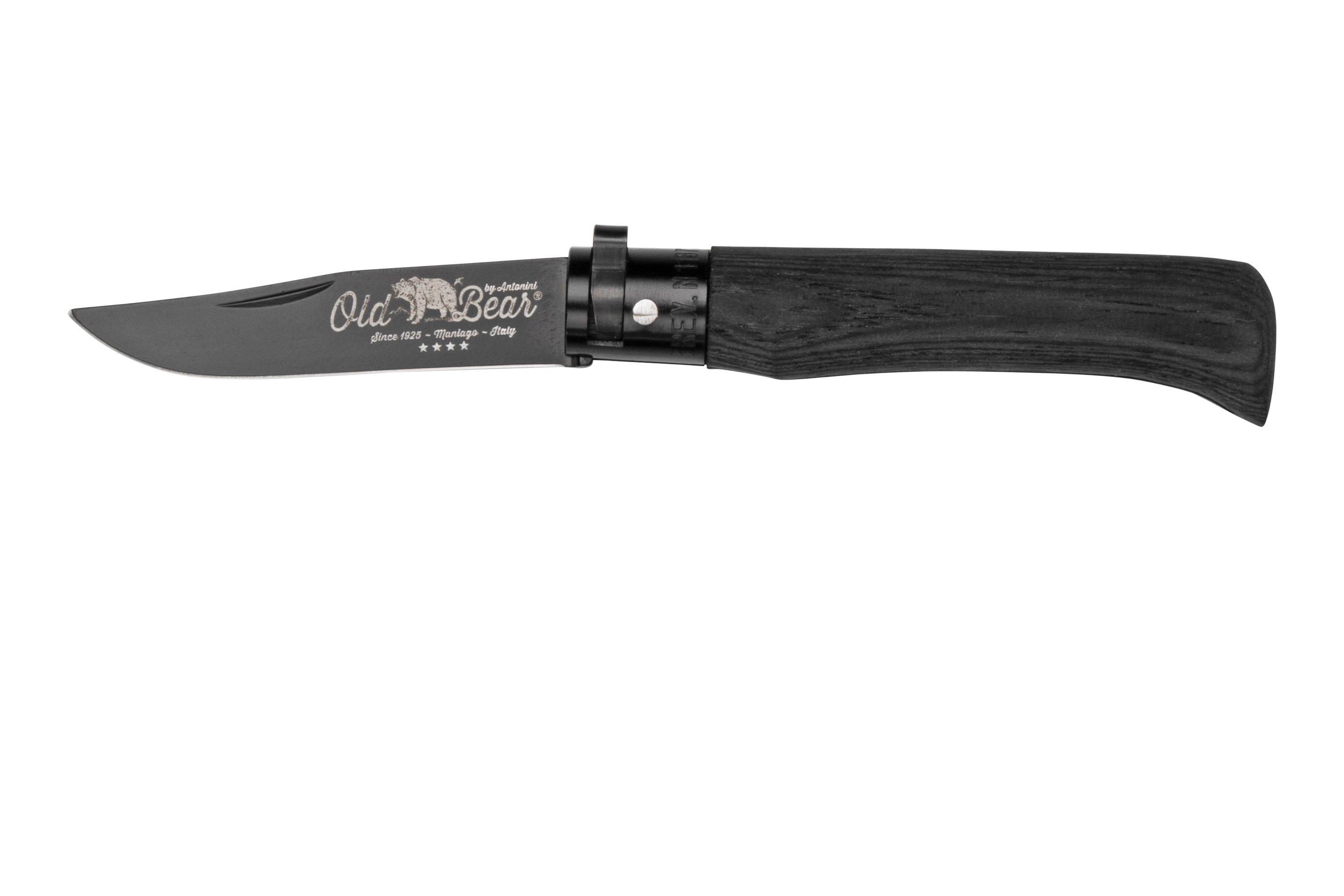 Old Bear Classical Total Black S 9303-17-MNN pocket knife ...