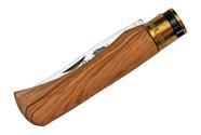 Old Bear Classical Olive Carbon L 9306 21 LU Pocket Knife 